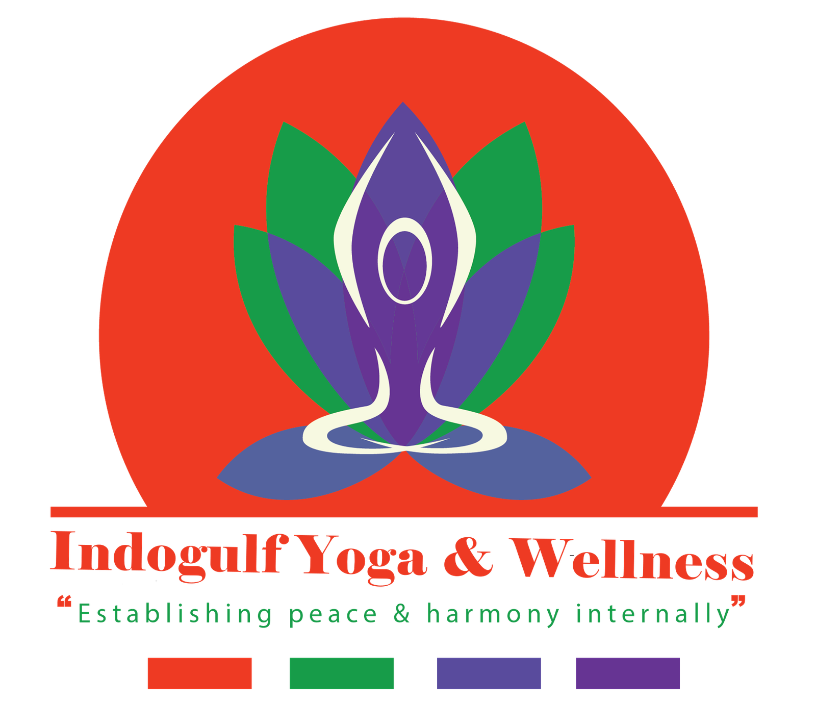 IndoGulf Yoga & Wellness Logo